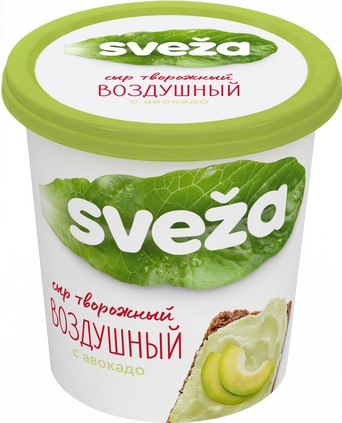Сыр творожный SVEZA Воздушный с авокадо 60% 150 г