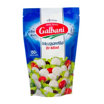 Сыр Моцарелла Гальбани Президент мини 45% 20 шариков 150г