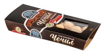 Сыр Чечил копчёный Томское молоко 45% бочонок 130г.