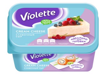 Сыр сливочный Карат Виолетта 70%