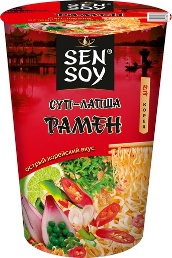 Суп-лапша Острый_Рамен Sen-Soy