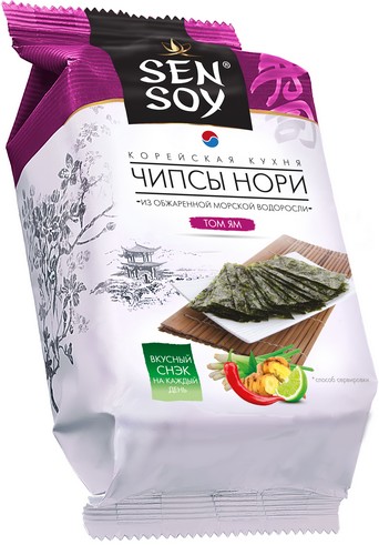 Чипсы Нори Том_Ям Sen-Soy