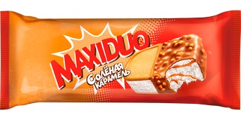 Мороженое Соленая карамель Максидуо 94г