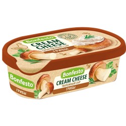 Сыр кремчиз шампиньоны Бонфесто 65% 140г