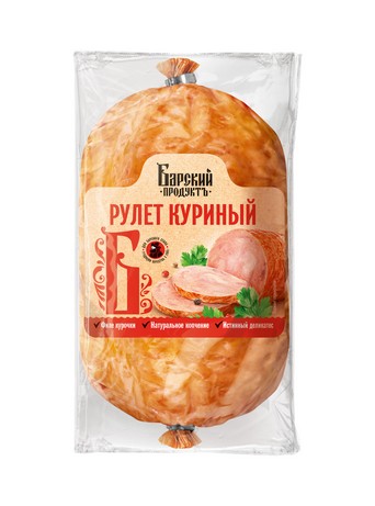 Рулет Барский продуктъ куриный 400г